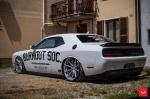 Dodge Challenger SRT Burnout SOC on Vossen Wheels (HF-3) 2019 года